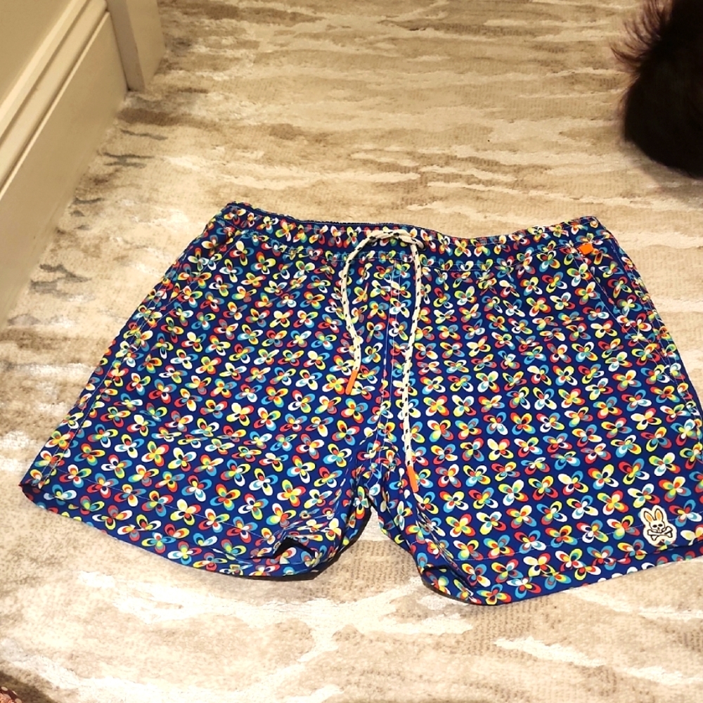 Psycho Bunny Mens Bathing Suit